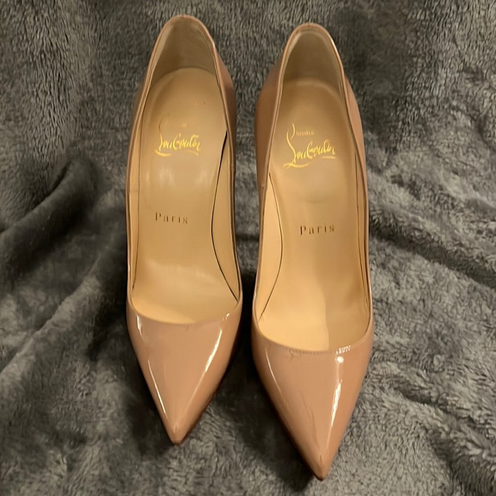 christian louboutins size 34 1/2 or 5.5 woman’s